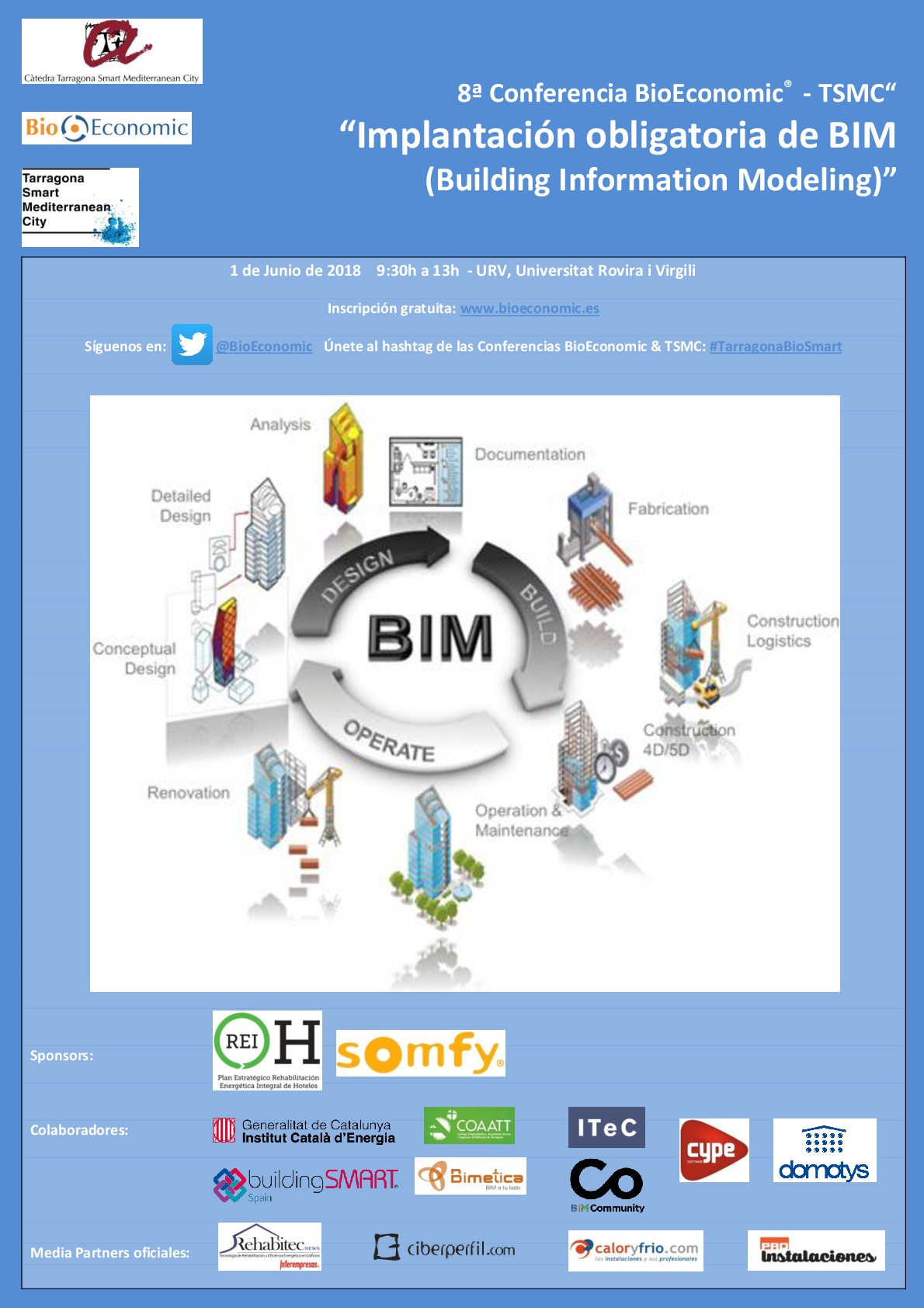 8ª Conferencia BioEconomic®  - TSMC “Implantación obligatoria de BIM (Building Information Modeling)”